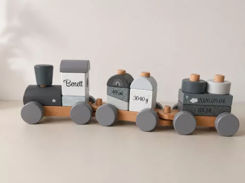 Label-Label személyre szabható favonat-Kék