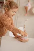 Label-Label személyre szabható montesszori toronyépítő - Rózsaszín fajáték