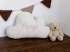 Személyre szabható Teddy felhő díszpárna 