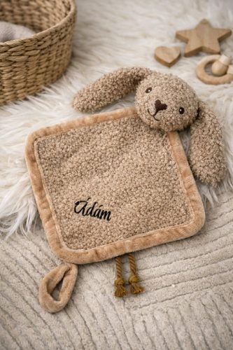 Jollein névre szóló szundikendő-Nyuszi