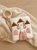 Névre szóló textil foglalkoztató babakönyv - Flower Fairies