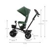 Kinderkraft Aveo tricikli-Zöld