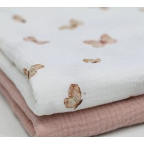 Egyoldalas nyári dupla géz kánikula babatakaró