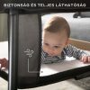 Kinderkraft Cami 3 az 1-ben utazóágy-Fekete