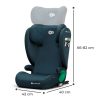 Kinderkraft Junior Fix 2 I-size autós gyerekülés-Sötét zöld