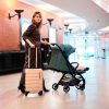 Kinderkraft Nubi 2 sport babakocsi-Rózsaszín