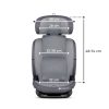 Kinderkraft Oneto3 I-Size autós gyerekülés 9-36 kg-Szürke