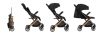 MoMi Estelle Gold sport babakocsi-Fekete