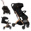 MoMi Estelle Gold sport babakocsi-Fekete