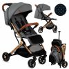 MoMi Estelle Gold sport babakocsi-Szürke