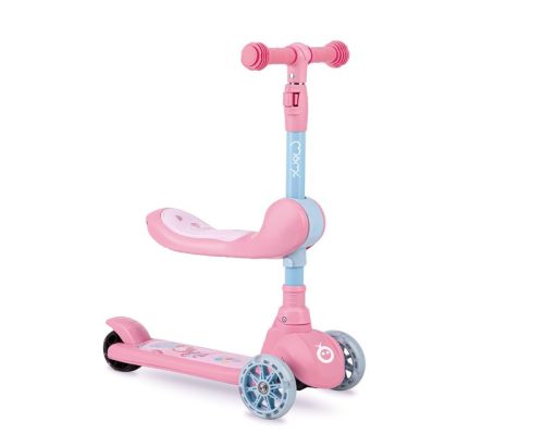 MoMi Kiuru gyerek roller-Rózsaszín