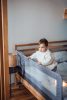 MoMi Lexi ágyra szerelhető leesésgátló-Sötét szürke