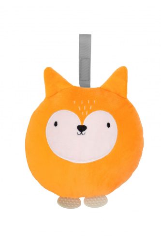MoMi Lulu zenélő plüss játék-Fox narancssárga