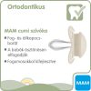 MAM PURE Start szilikon cumi dupla 0-2 hónap-kék/bézs