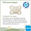 MAM PURE Start szilikon cumi dupla 0-2 hónap-zöld/bézs
