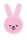 MAM Szájápoló nyuszi 0+ hónap Rabbit pink 