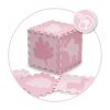 MoMi Zawi puzzle habszivacs szőnyeg-Rózsaszín