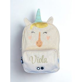 Névre szóló hímzett gyerek hátizsák-Unikornis