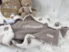 Névre szóló kötött babatakaró-Mintás TEDDY